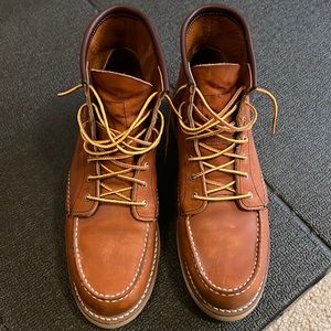 Red Wing Mock Toe 6” Boot